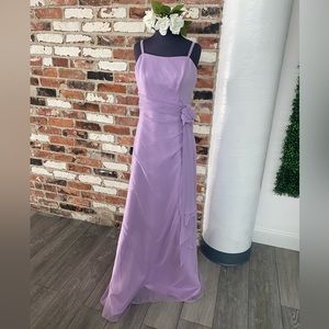 DAV Lilac Bridesmaid Dress